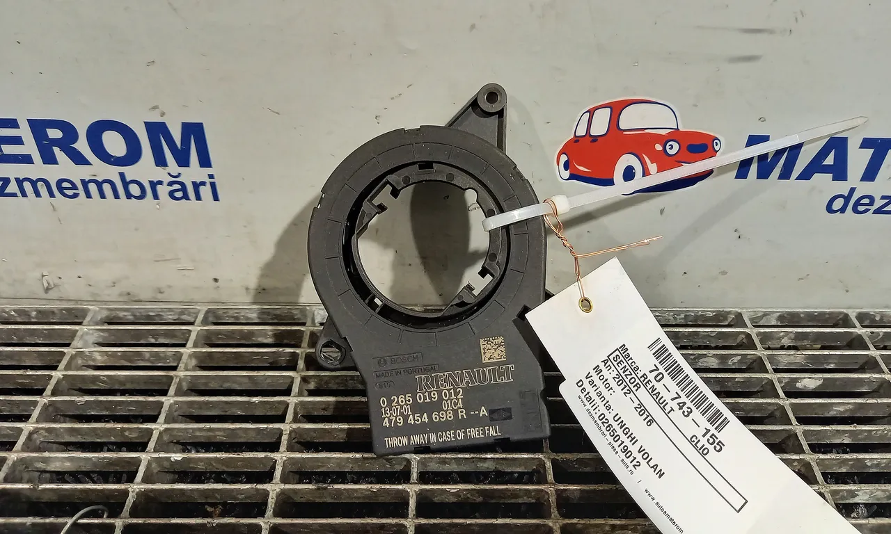 SENZOR UNGHI VOLAN RENAULT CLIO IV 2012-2021