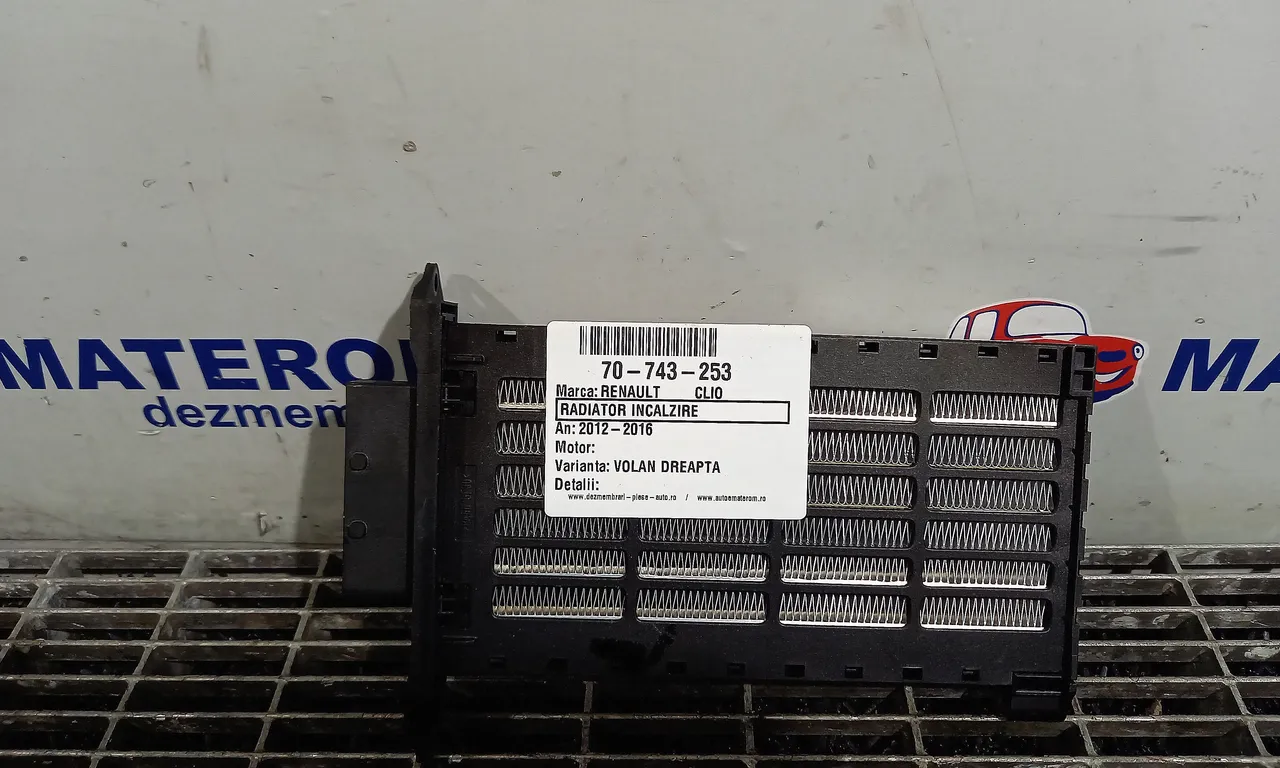 RADIATOR INCALZIRE RENAULT CLIO IV 2012-2021