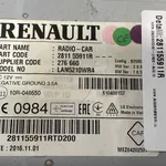 RADIO CD RENAULT CLIO IV Grandtour 1.2 2012-2021 oe-281155911R, vedere laterala
