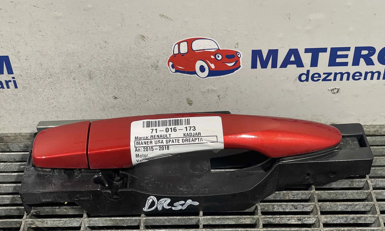MANER USA SPATE DREAPTA RENAULT KADJAR 2015-2018