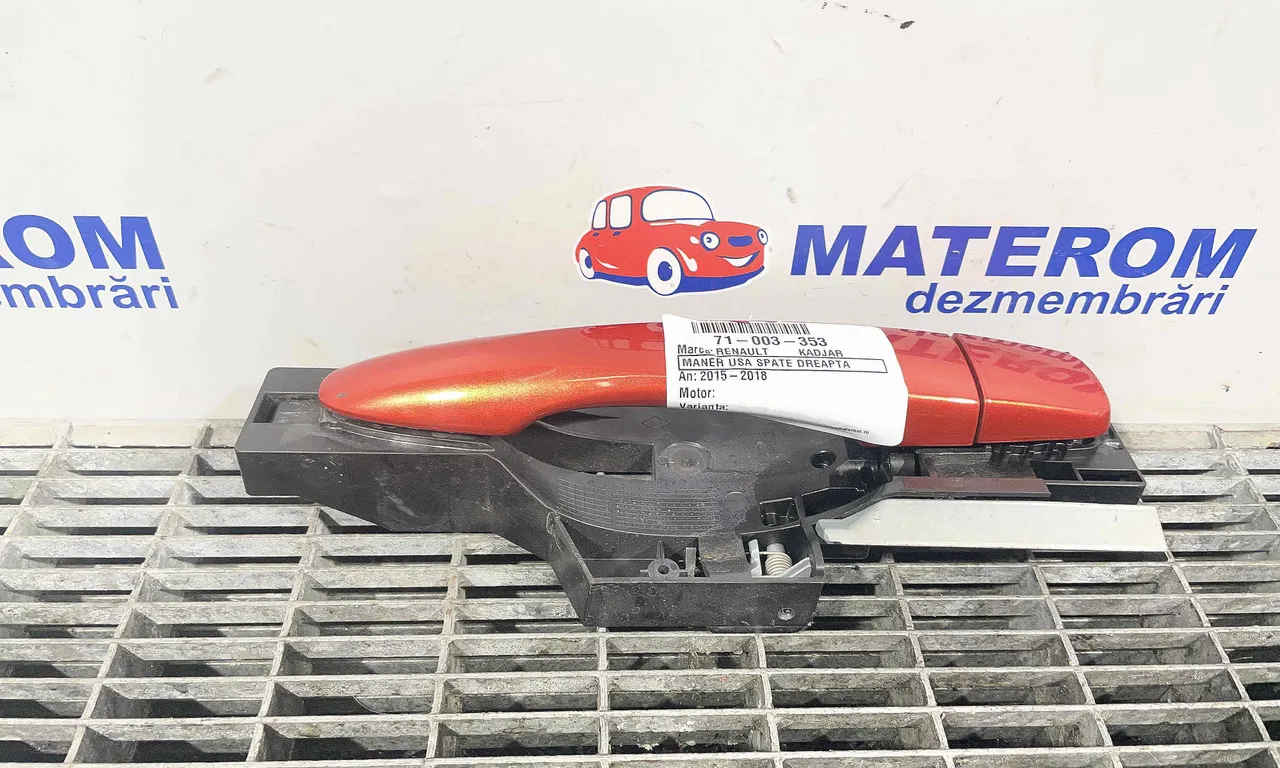 MANER USA SPATE DREAPTA RENAULT KADJAR 2015-2018