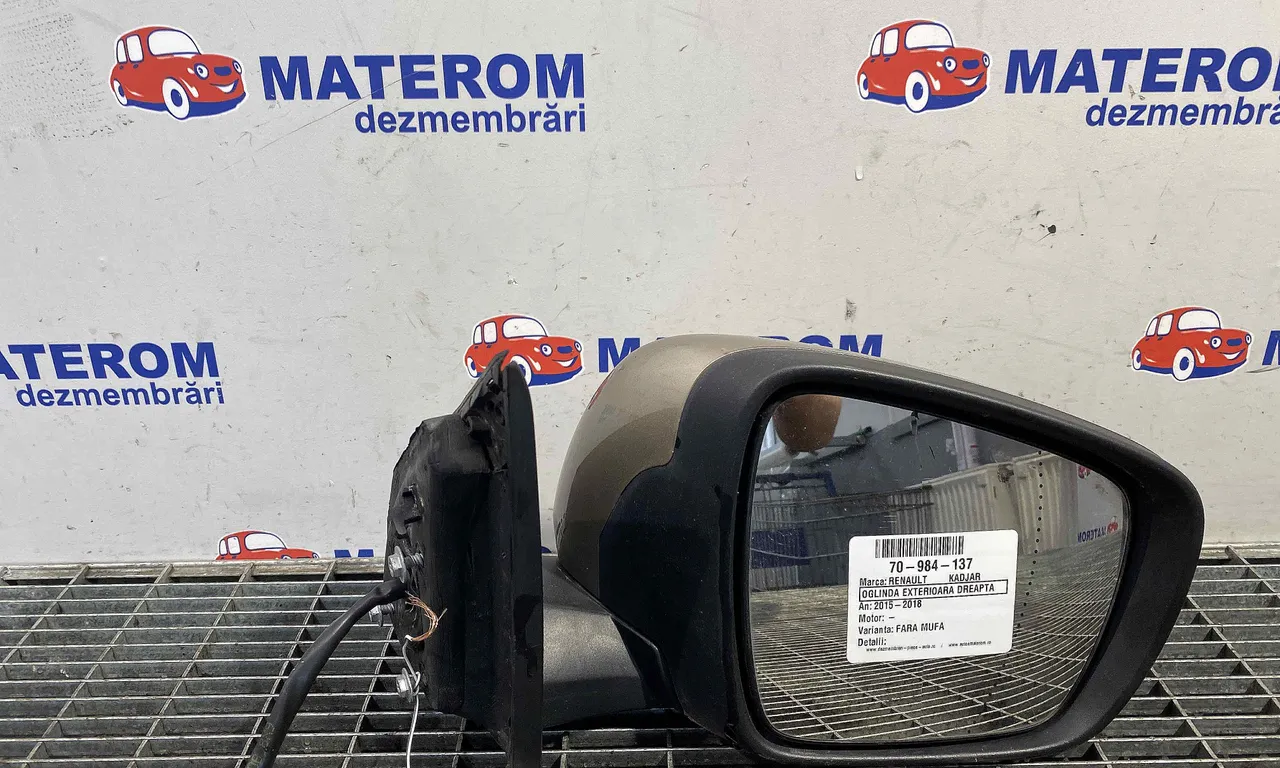 OGLINDA EXTERIOARA DREAPTA RENAULT KADJAR 2015-2018
