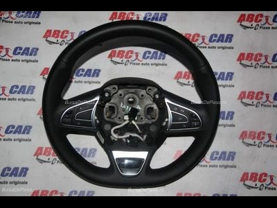 Volan din piele cu comenzi RENAULT KADJAR 2015-2026 oe 484008738R, vedere frontata