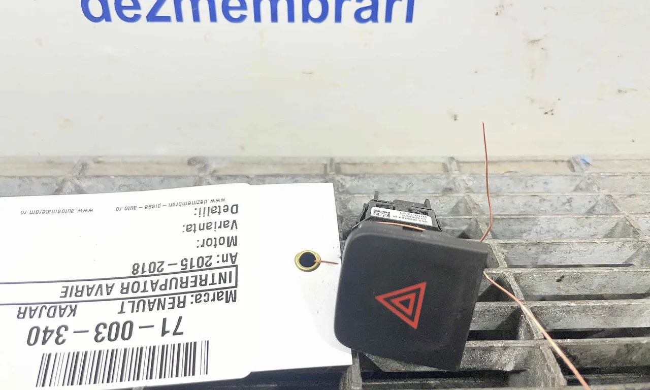 INTRERUPATOR AVARIE RENAULT KADJAR 2015-2018