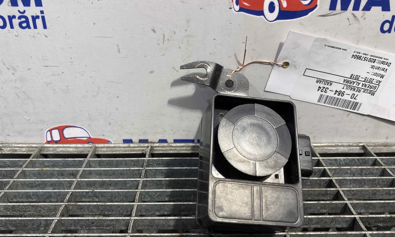 SIRENA ALARMA RENAULT KADJAR 2015-2018