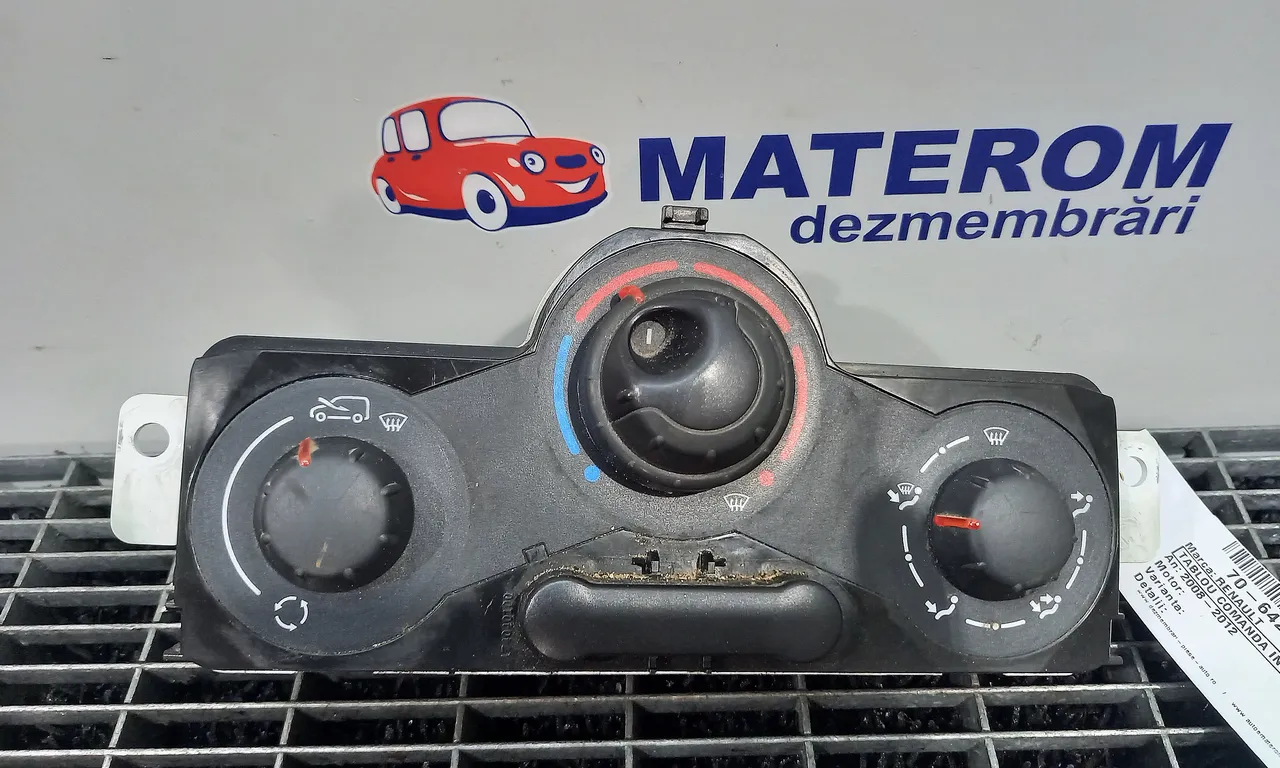 TABLOU COMANDA INCALZIRE RENAULT KANGOO / GRAND KANGOO II 2008-2013