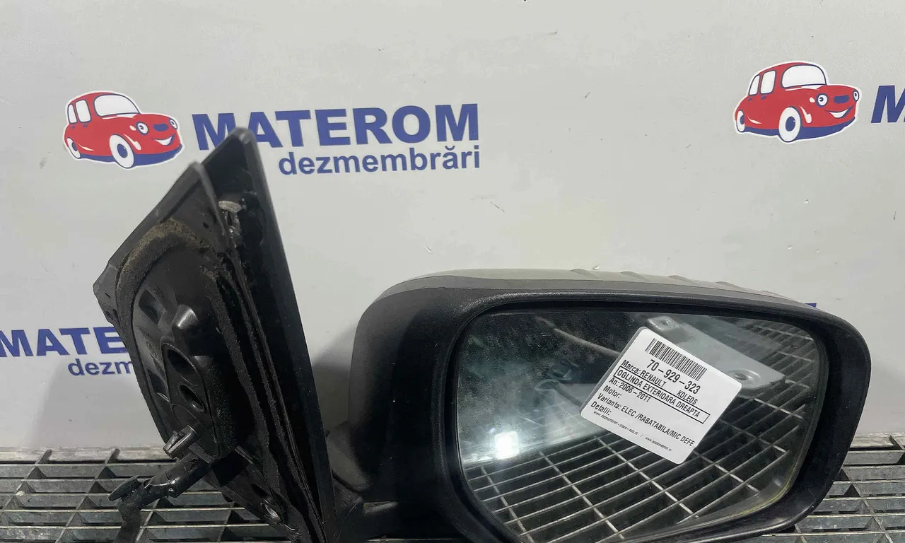 OGLINDA EXTERIOARA DREAPTA RENAULT KOLEOS I 2008-2011
