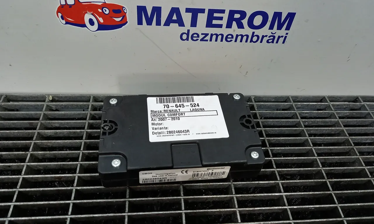MODUL CONFORT RENAULT LAGUNA III 2007-2015