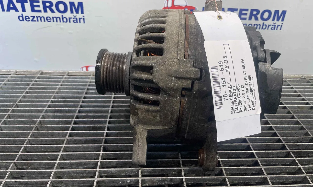 ALTERNATOR RENAULT MASTER II 1997-2013