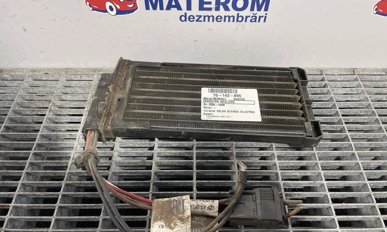 RADIATOR INCALZIRE RENAULT MASTER II 1997-2013