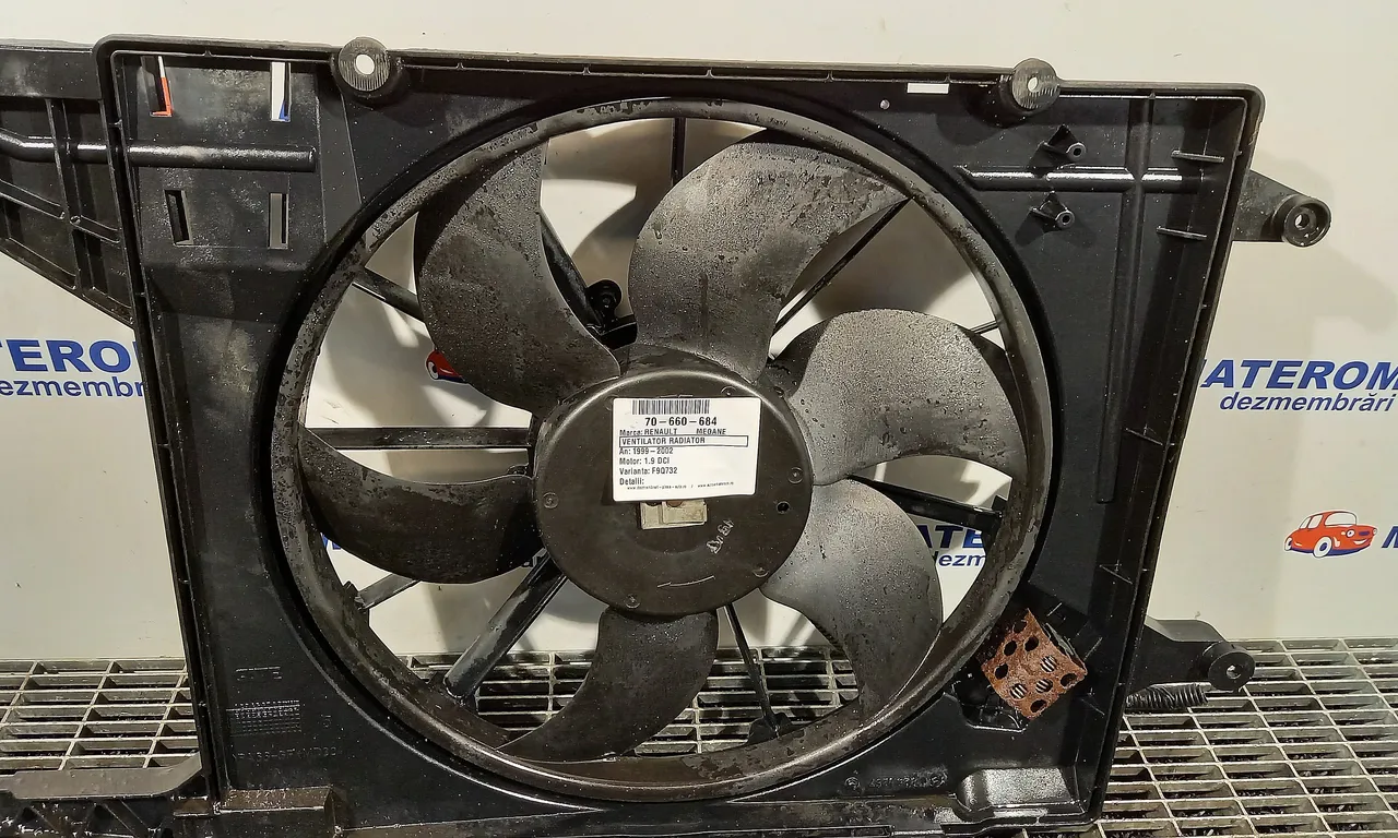 VENTILATOR RADIATOR RENAULT MEGANE I 1995-2004