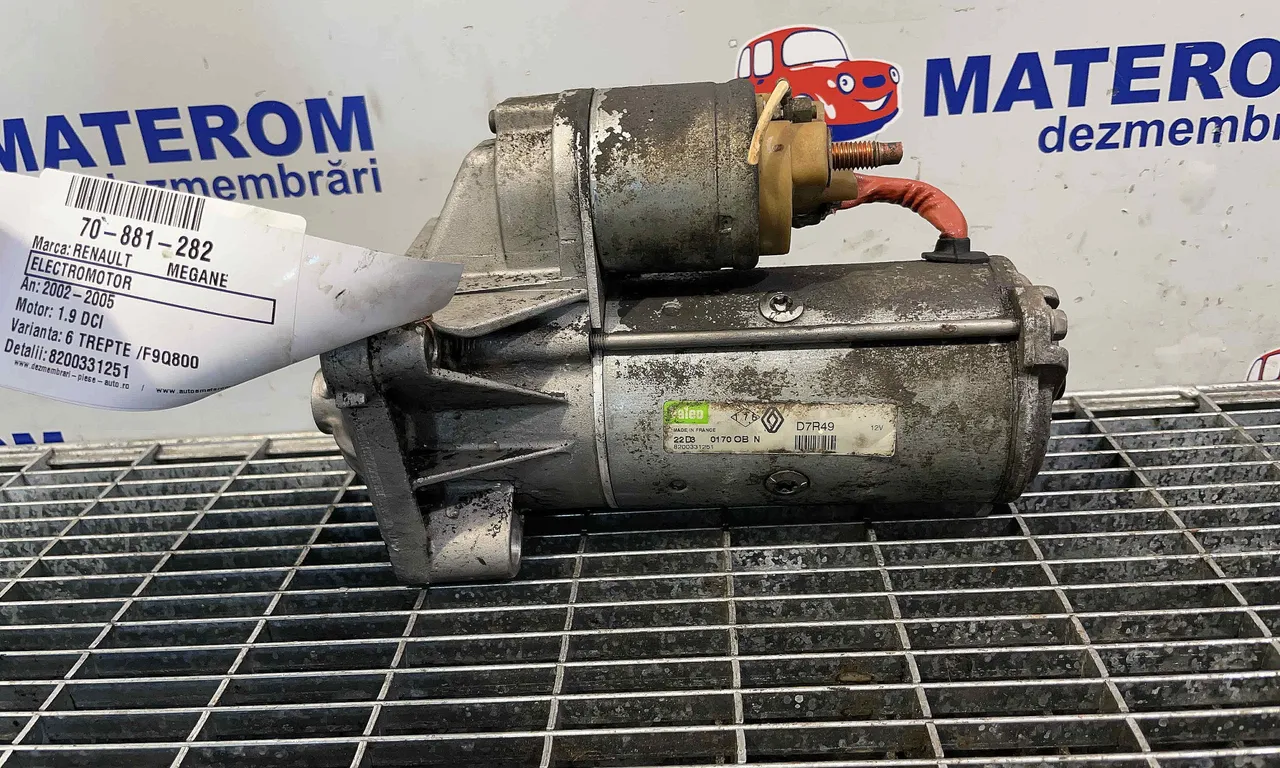 ELECTROMOTOR RENAULT MEGANE II 2001-2012