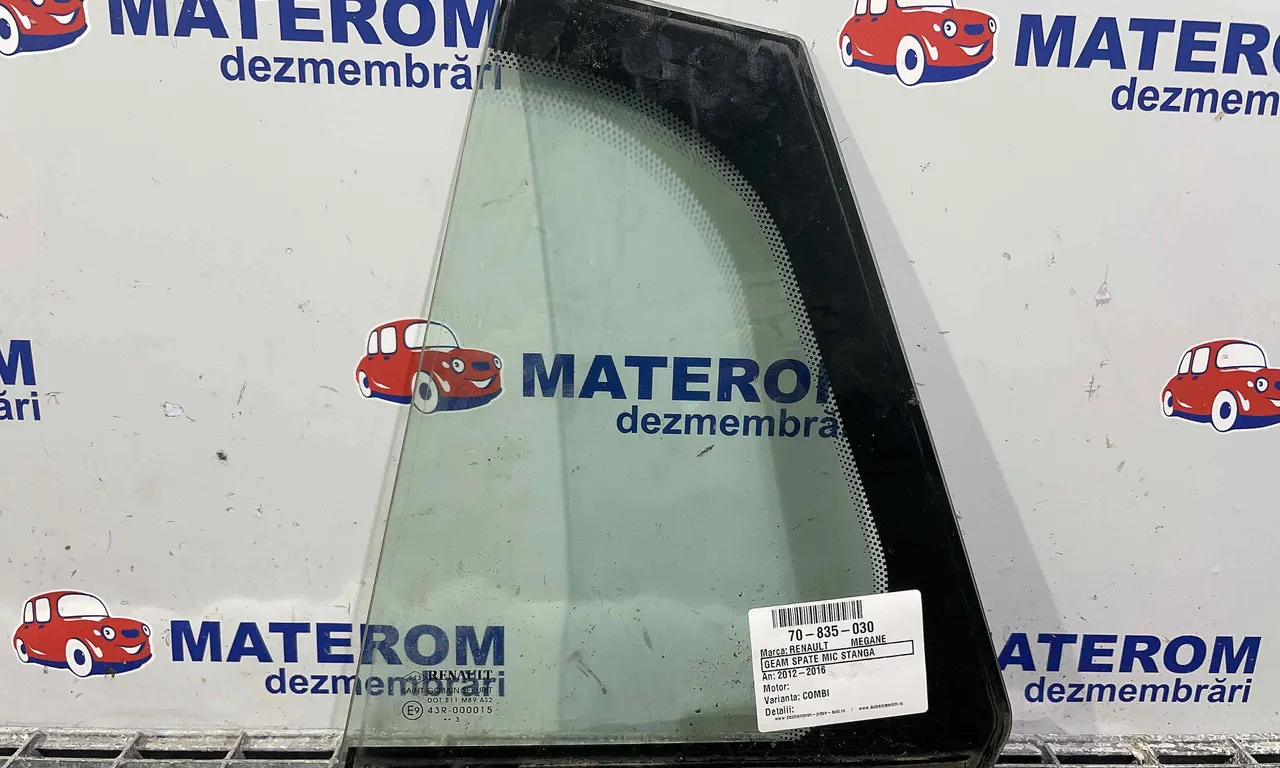 GEAM SPATE MIC STANGA RENAULT MEGANE III 2008-2016