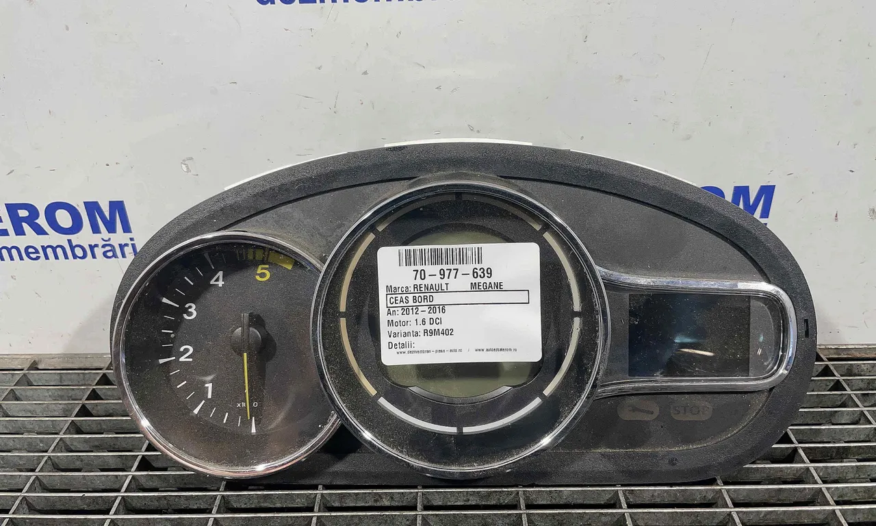 CEAS BORD RENAULT MEGANE III 2008-2016