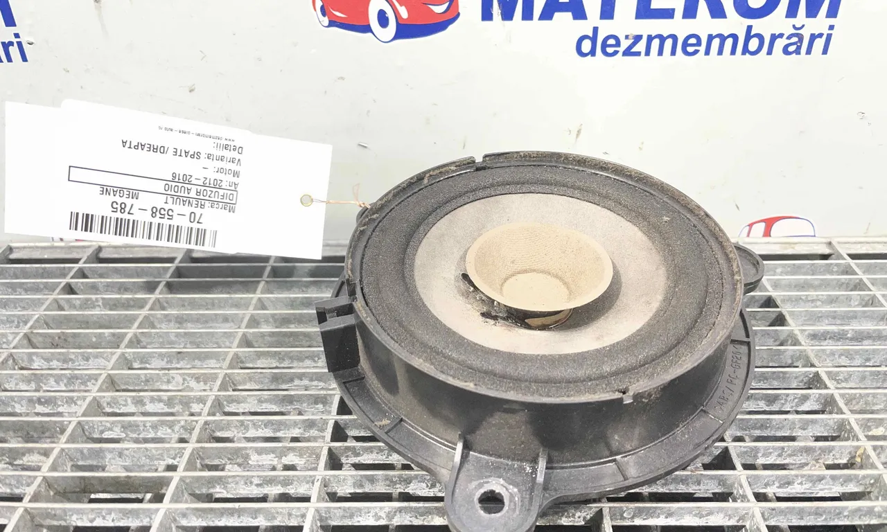 DIFUZOR AUDIO RENAULT MEGANE III 2008-2016
