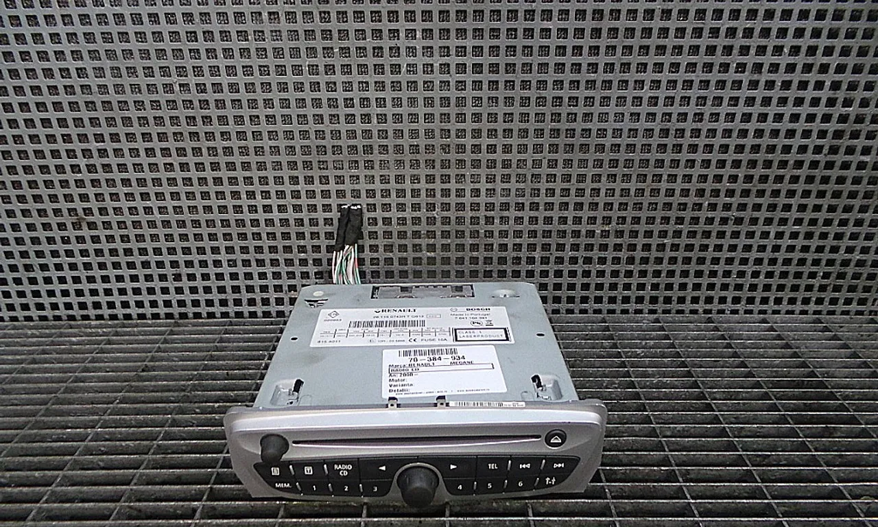 RADIO CD RENAULT MEGANE III 2008-2016