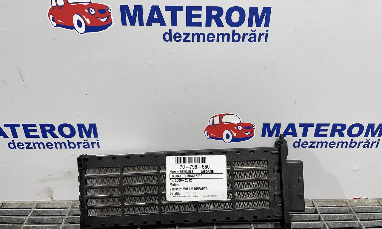 RADIATOR INCALZIRE RENAULT MEGANE III 2008-2016
