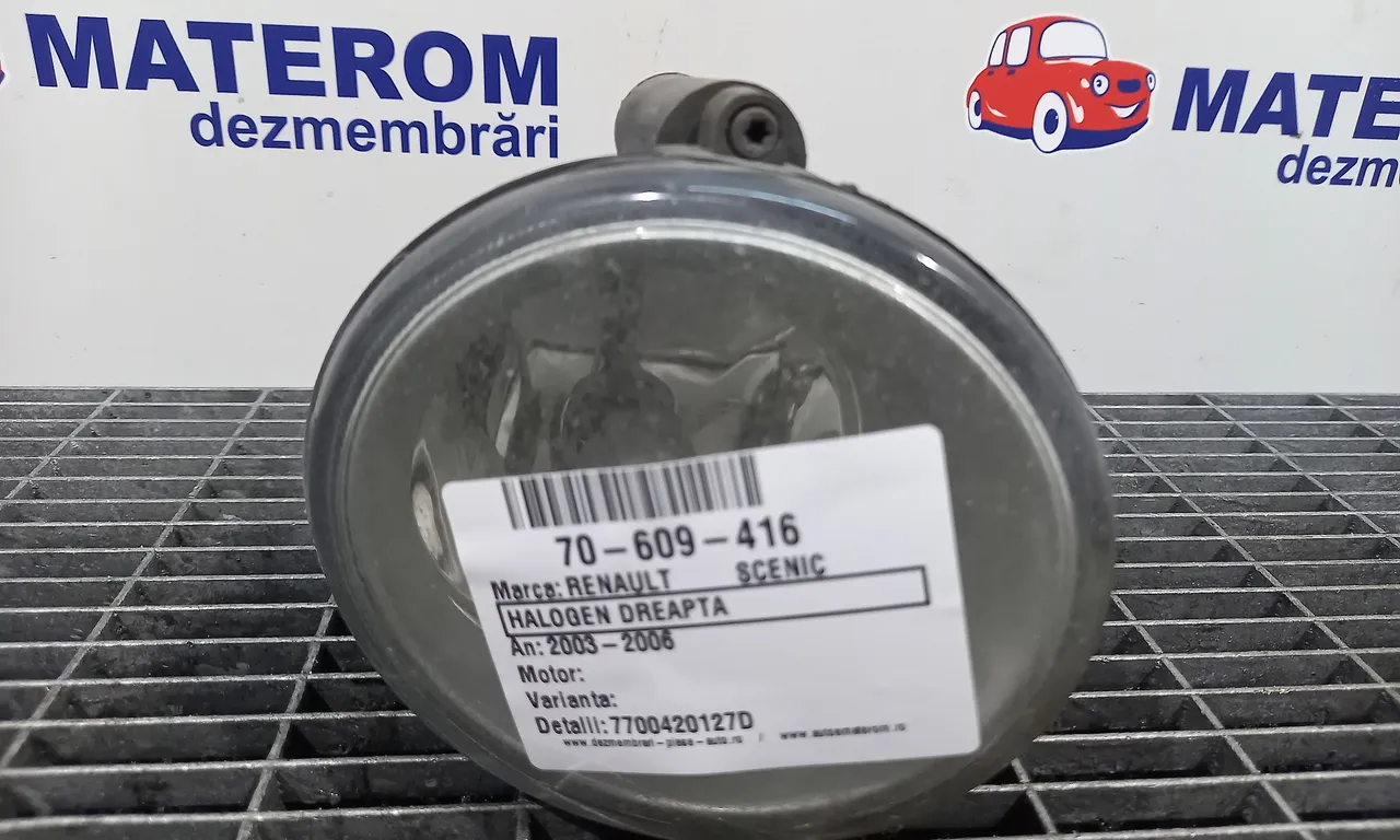 HALOGEN DREAPTA RENAULT SCENIC II 2003-2010