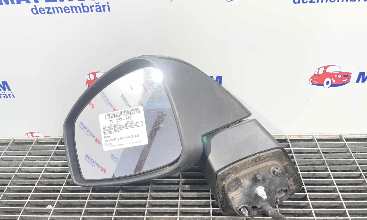 OGLINDA EXTERIOARA STANGA RENAULT SCENIC III 2008-2016