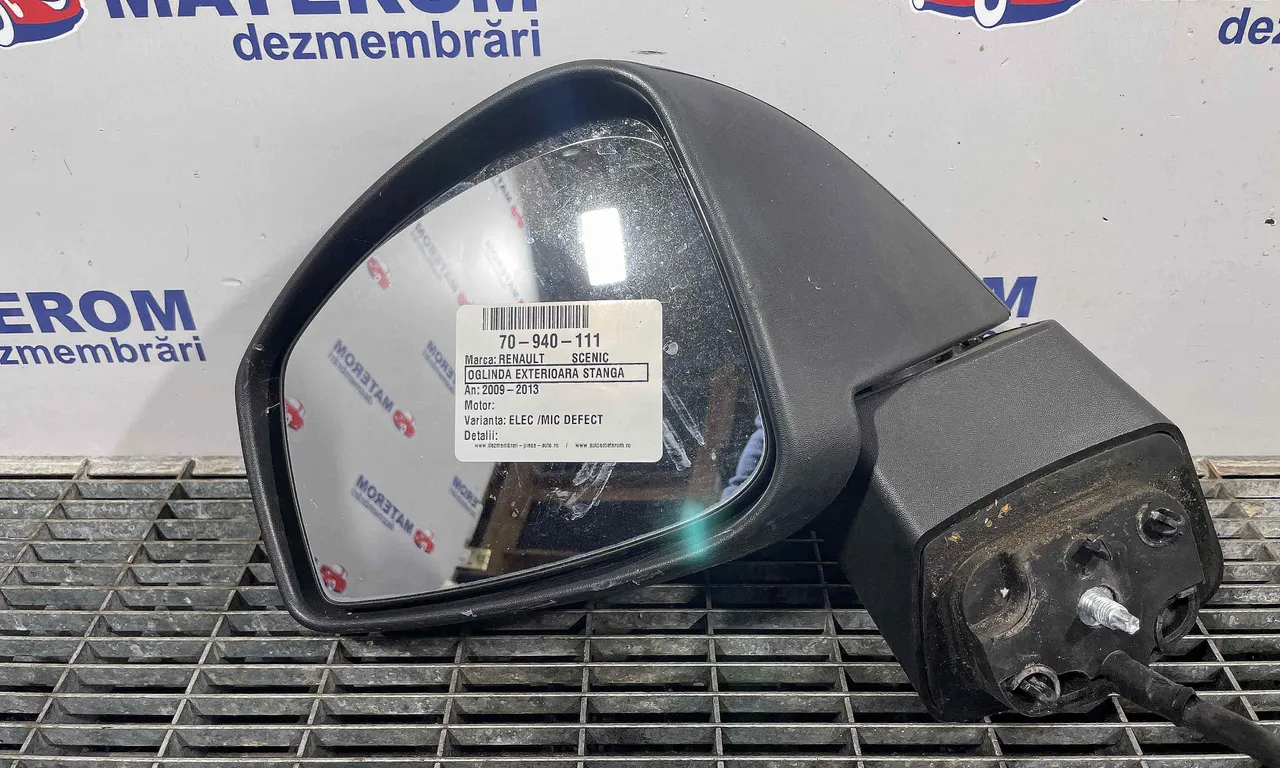OGLINDA EXTERIOARA STANGA RENAULT SCENIC III 2008-2016