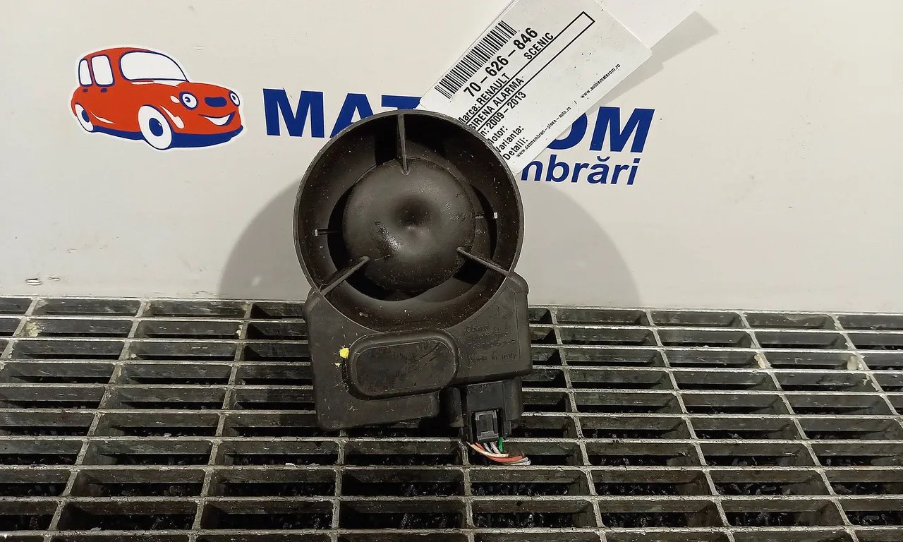 SIRENA ALARMA RENAULT SCENIC III 2008-2016