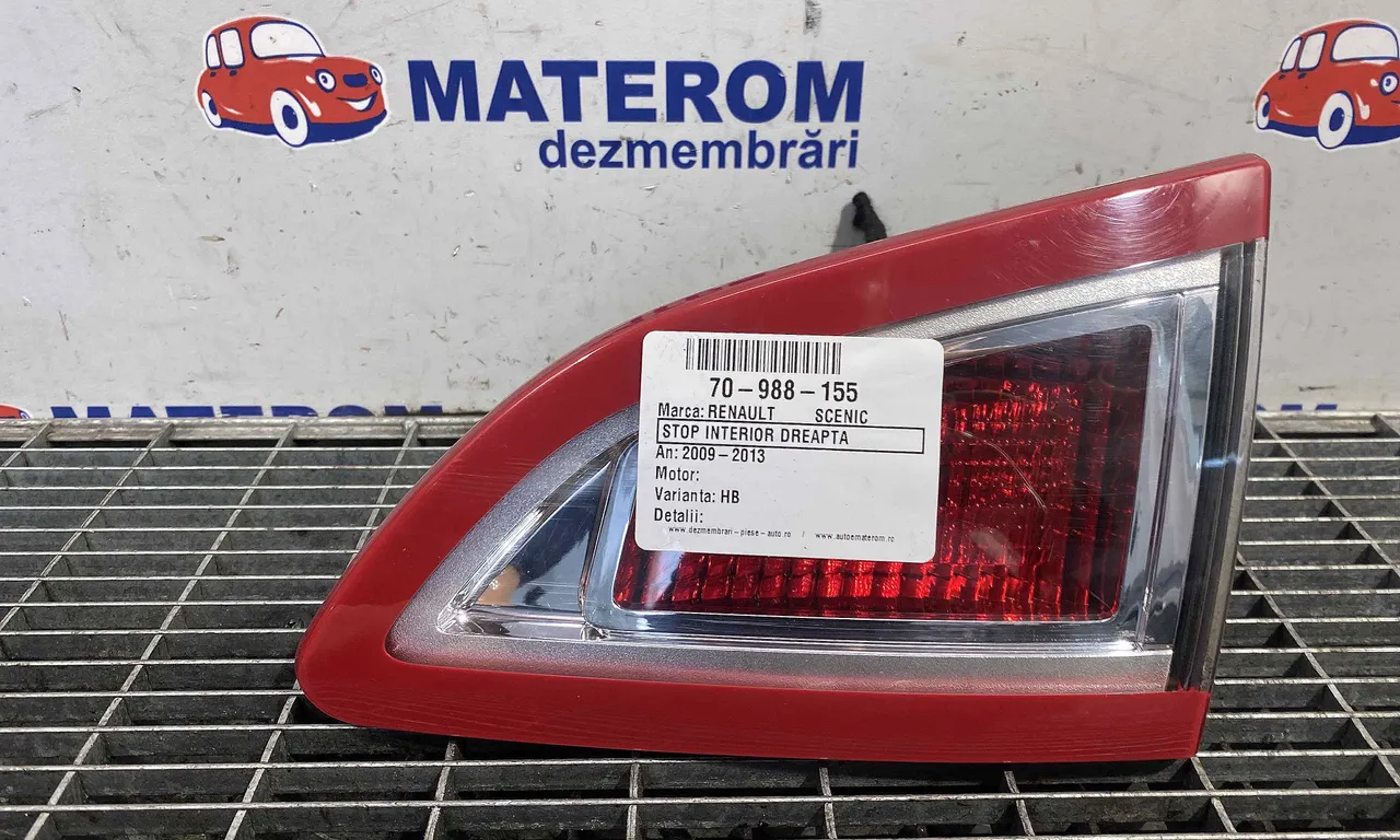 STOP INTERIOR DREAPTA RENAULT SCENIC III 2008-2016