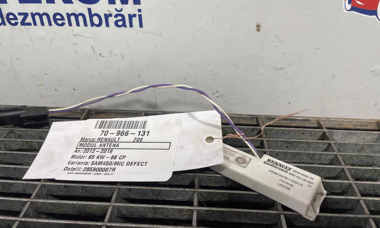 MODUL ANTENA RENAULT ZOE 2012-2019