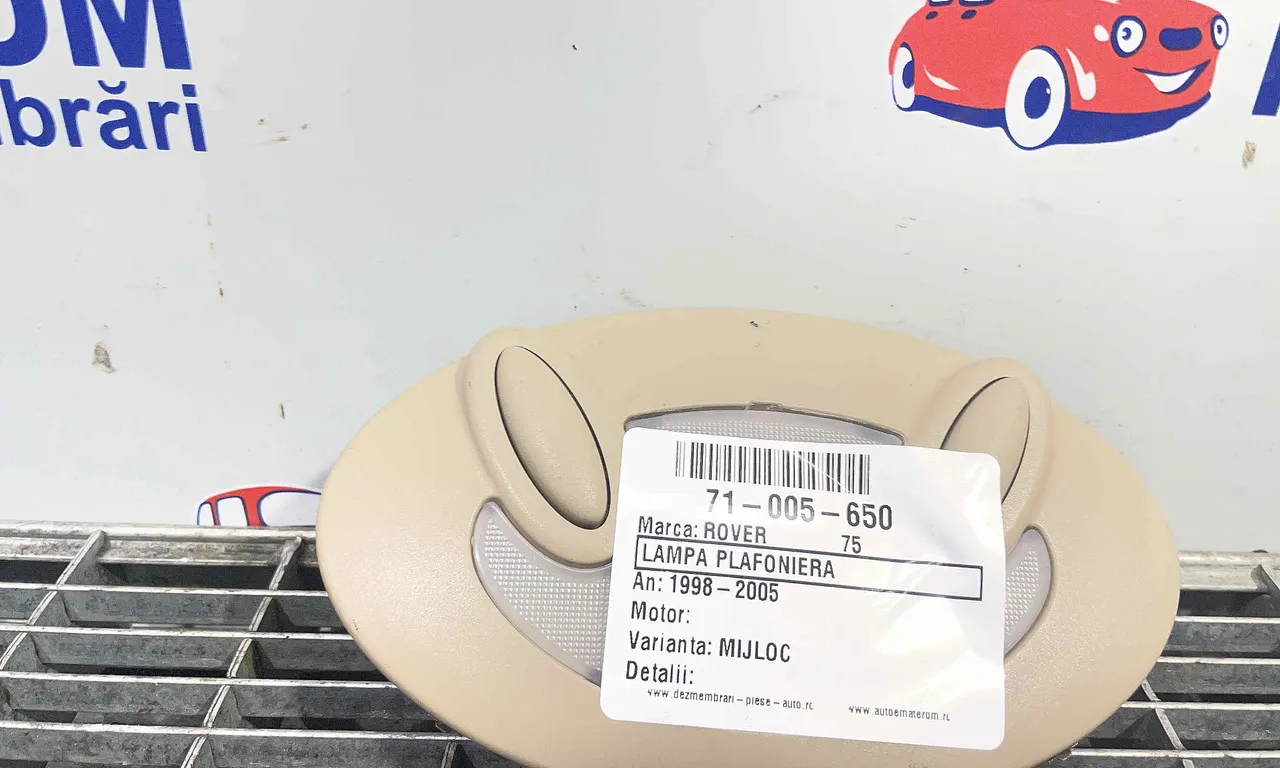 LAMPA PLAFONIERA ROVER 75 1999-2005