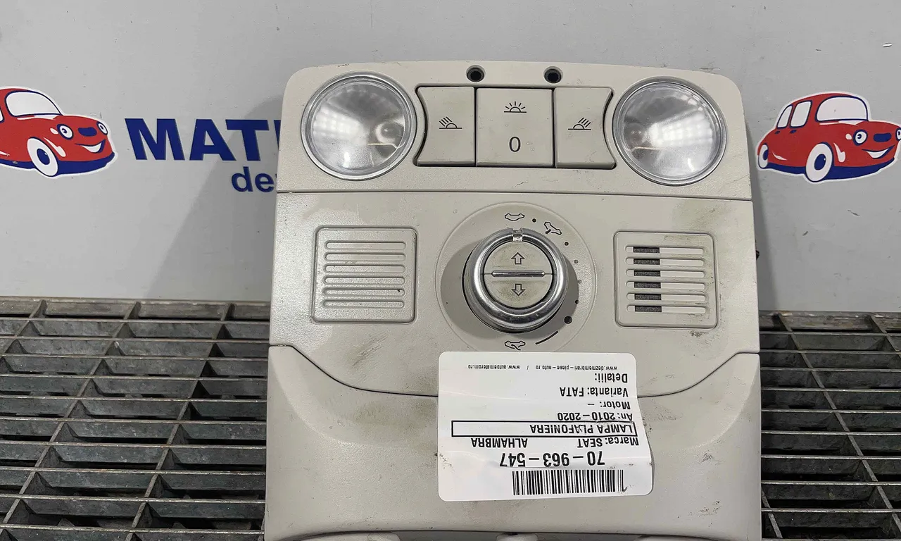 LAMPA PLAFONIERA SEAT ALHAMBRA 2010-2022