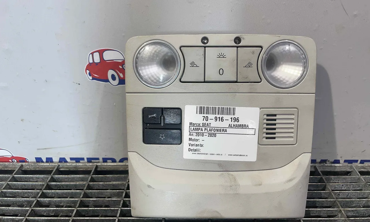 LAMPA PLAFONIERA SEAT ALHAMBRA 2010-2022