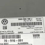 RADIO CD SEAT ALHAMBRA 2.0 2010-2022 oe-5M0035186J, vedere laterala