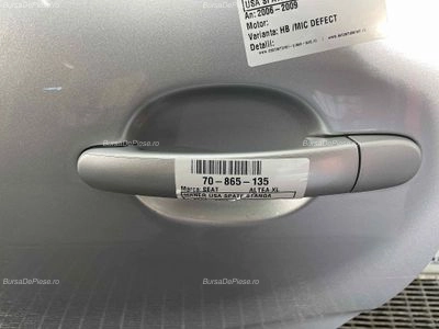 MANER USA SPATE STANGA SEAT ALTEA XL 1.9 2006-2015 oe 3B0837207GGRU, vedere frontata