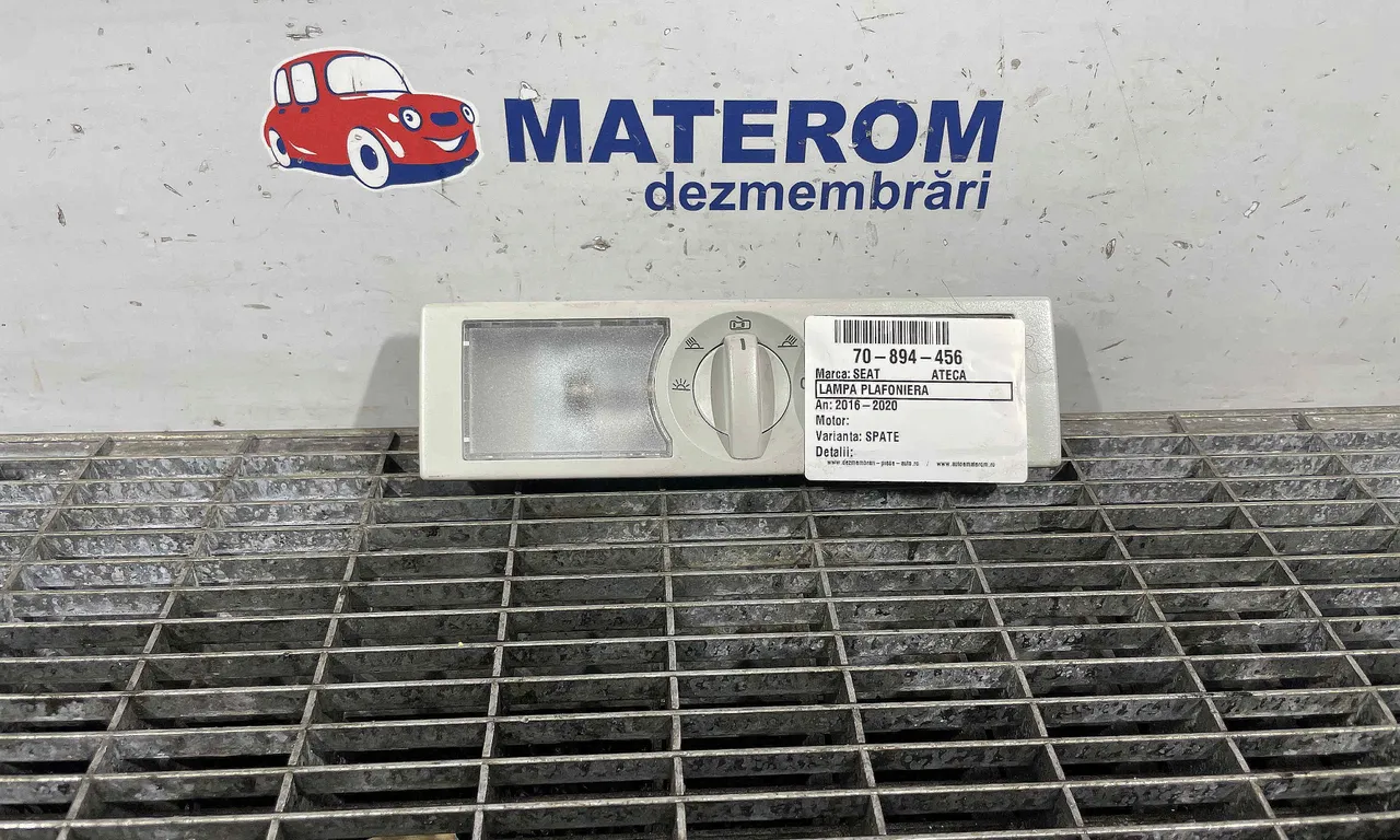 LAMPA PLAFONIERA SEAT ATECA 2016-2020