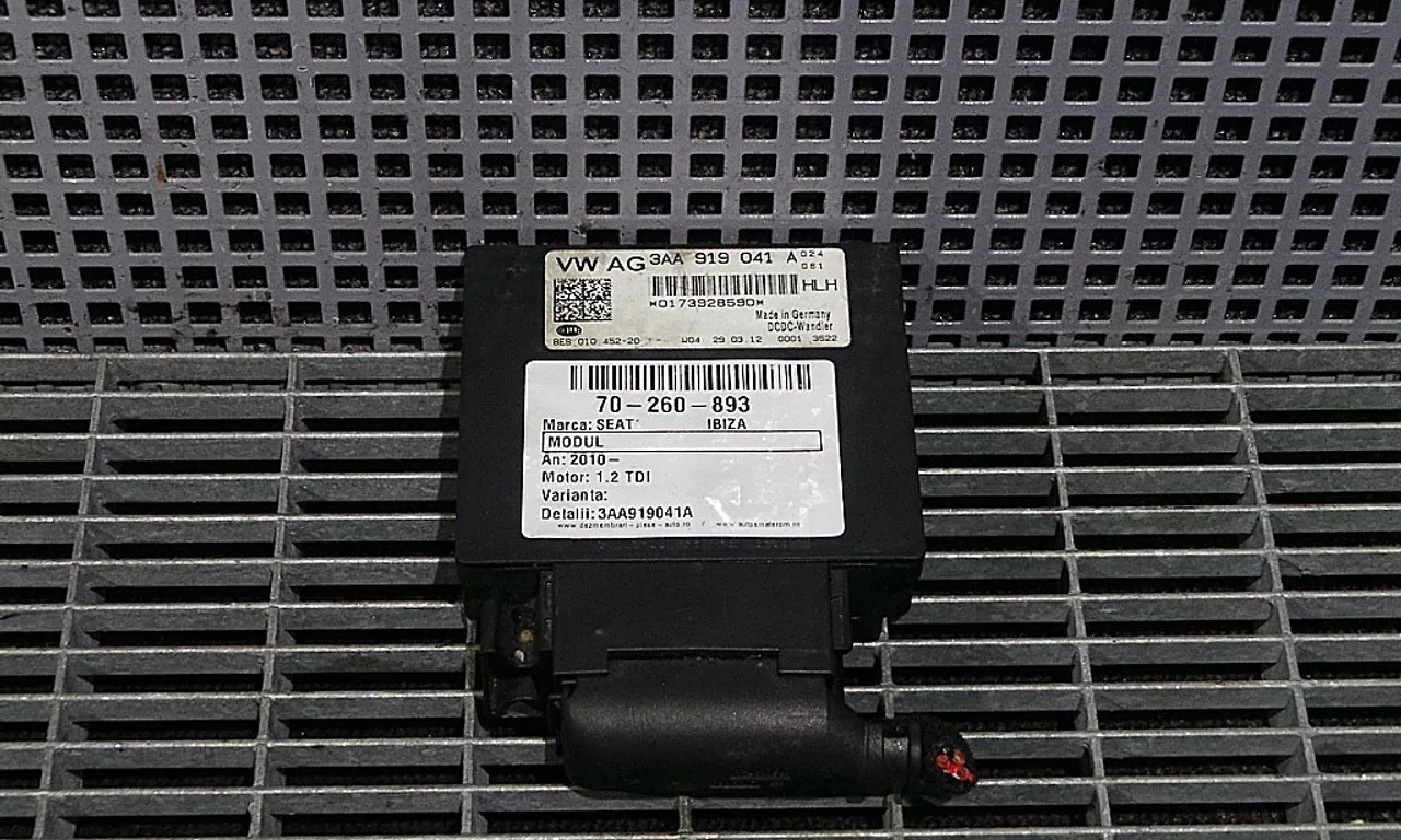 MODUL START/STOP SEAT IBIZA IV 2008-2017