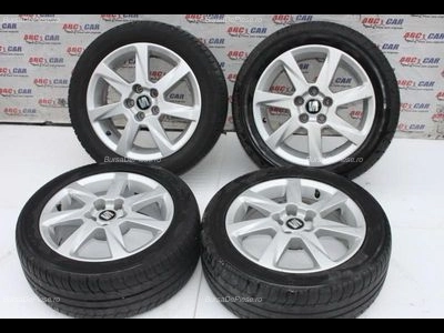 Set jante aliaj R15 SEAT IBIZA IV 2008-2017 oe 6J0601025A, vedere frontata