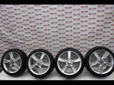 Set jante aliaj R18 SEAT LEON 2005-2013 oe 5P0601025G, vedere frontata