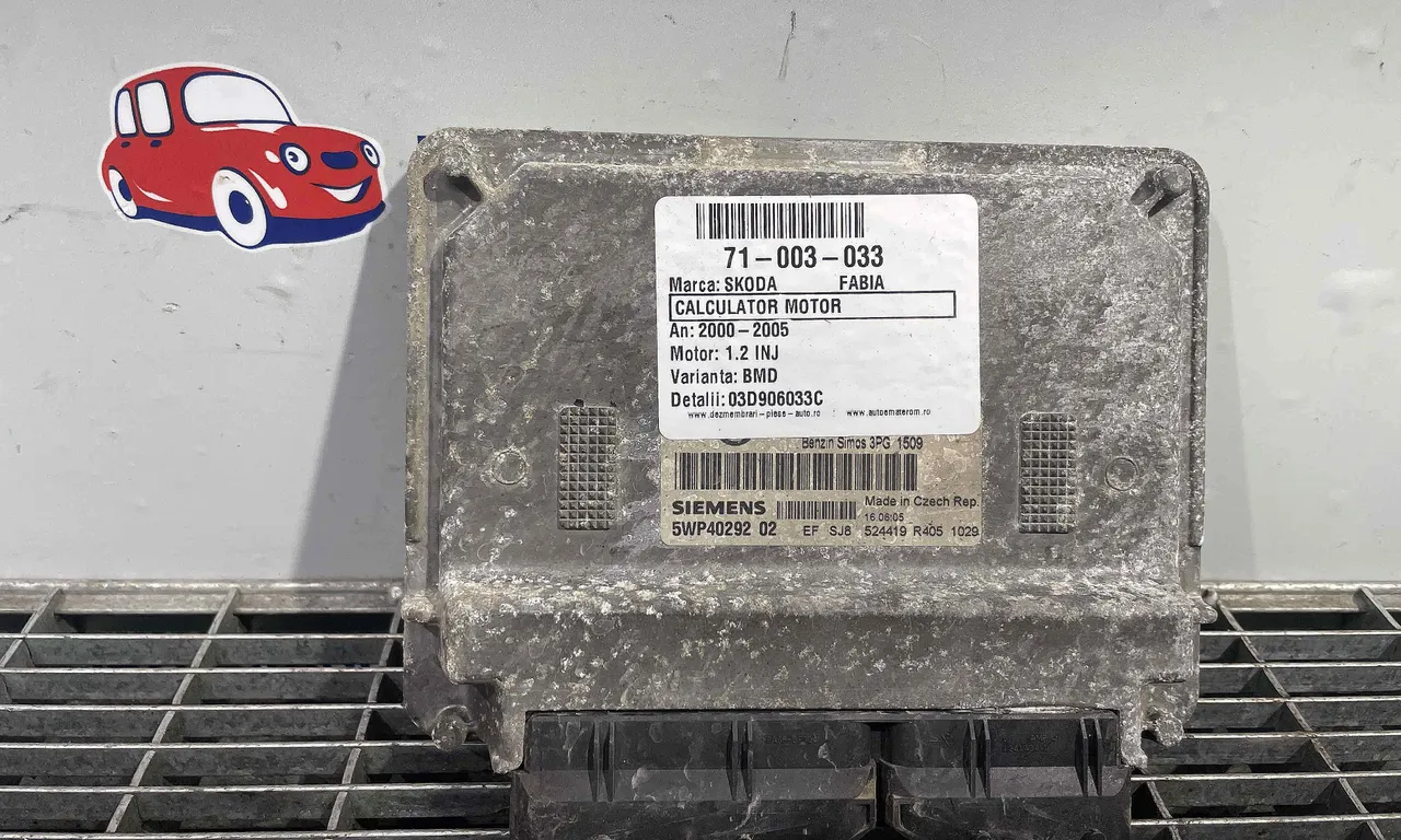 CALCULATOR MOTOR SKODA FABIA I 1999-2008