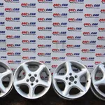 Set jante aliaj BORBET R14 SKODA FABIA I 1999-2008 KBA 43198, vedere frontata