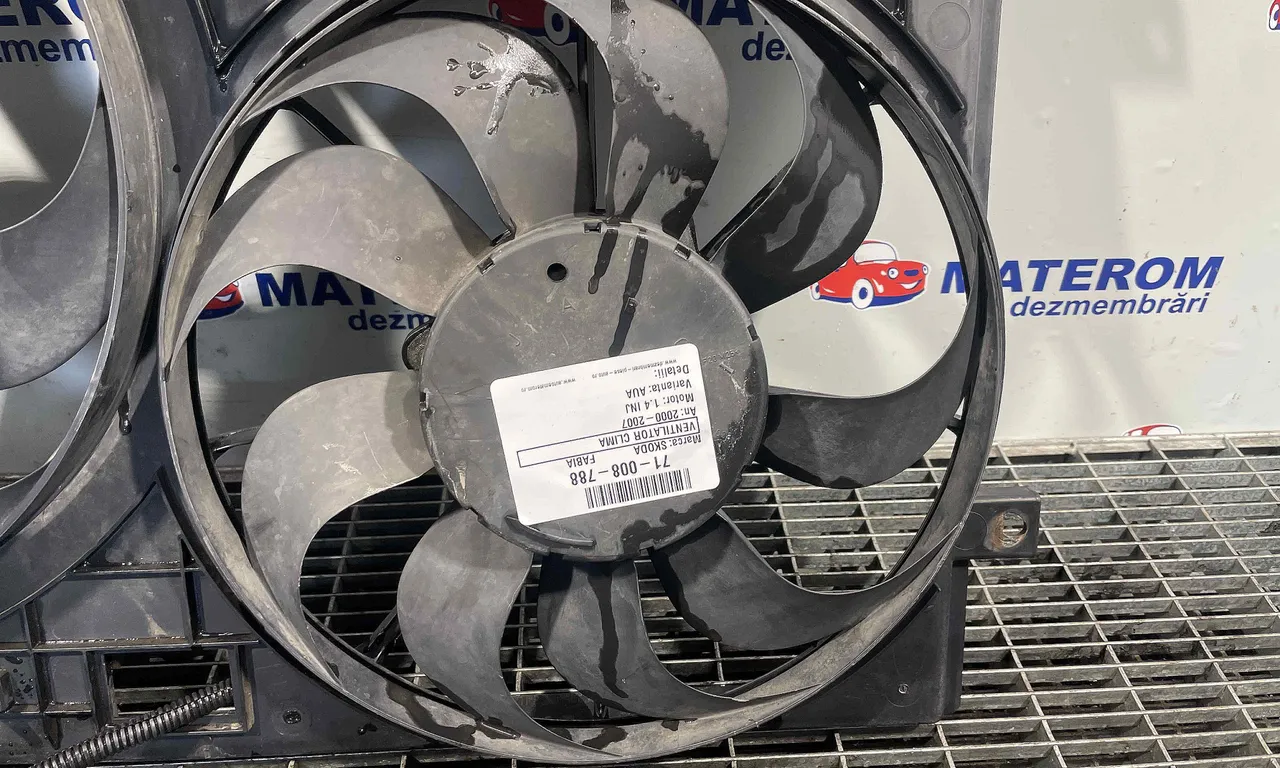 VENTILATOR CLIMA SKODA FABIA I 2000-2007