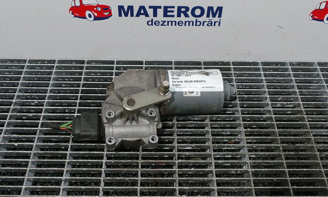 MOTORAS STERGATOR PARBRIZ SKODA FABIA II 2007-2014
