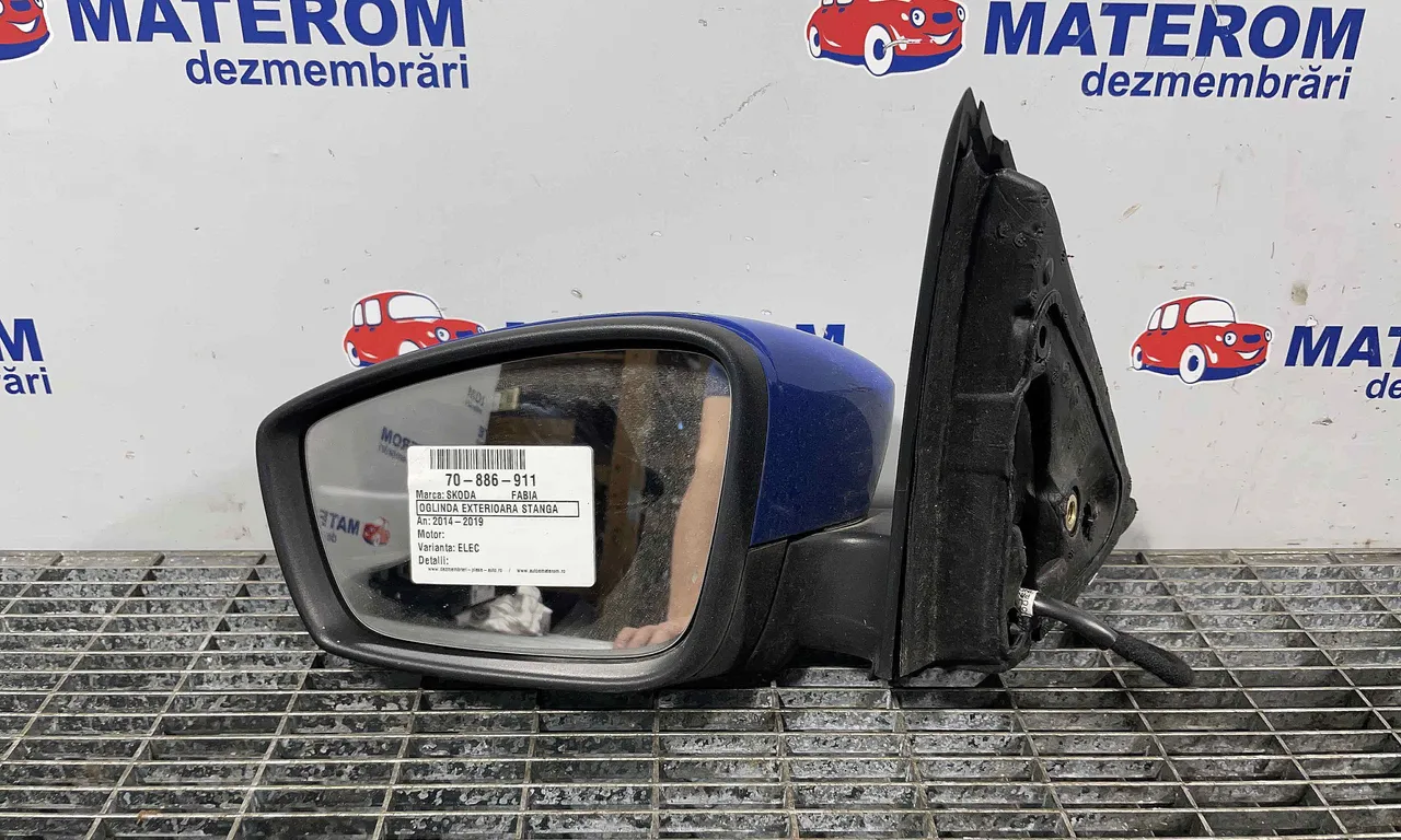 OGLINDA EXTERIOARA STANGA SKODA FABIA III 2014-2021