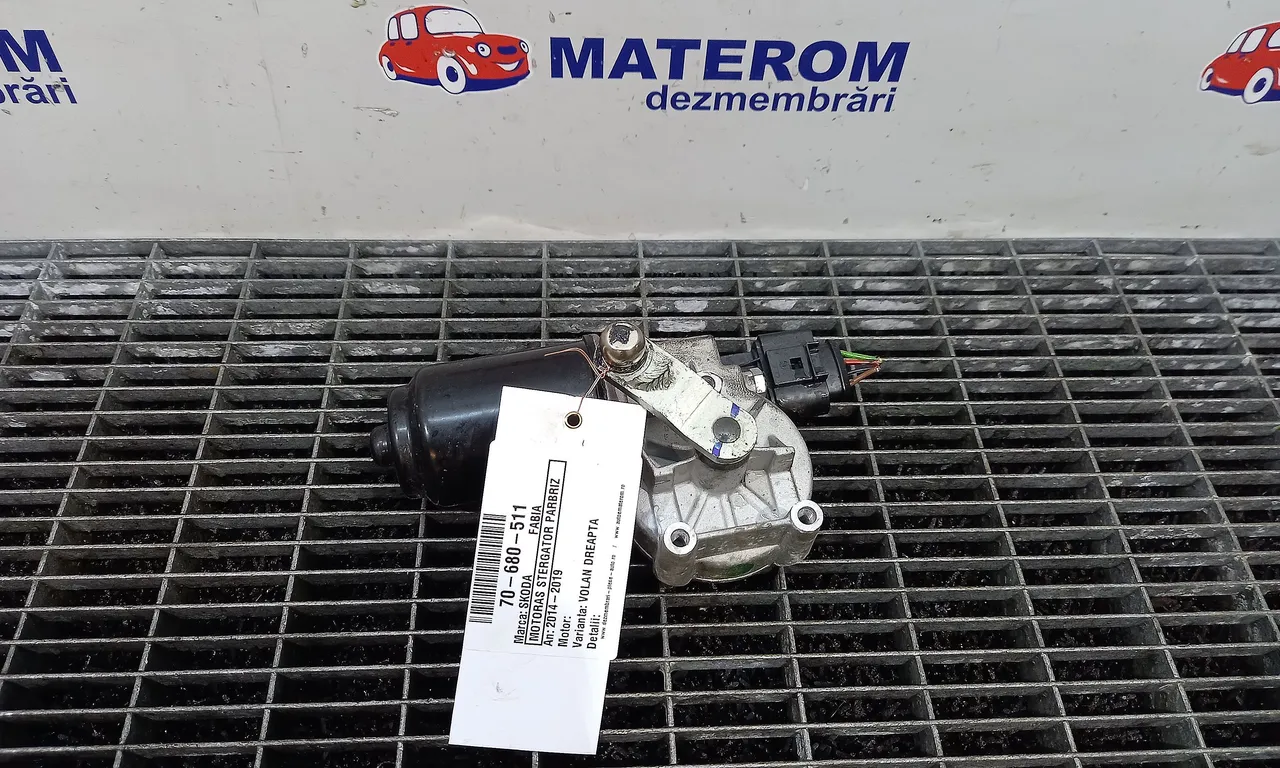 MOTORAS STERGATOR PARBRIZ SKODA FABIA III 2014-2021