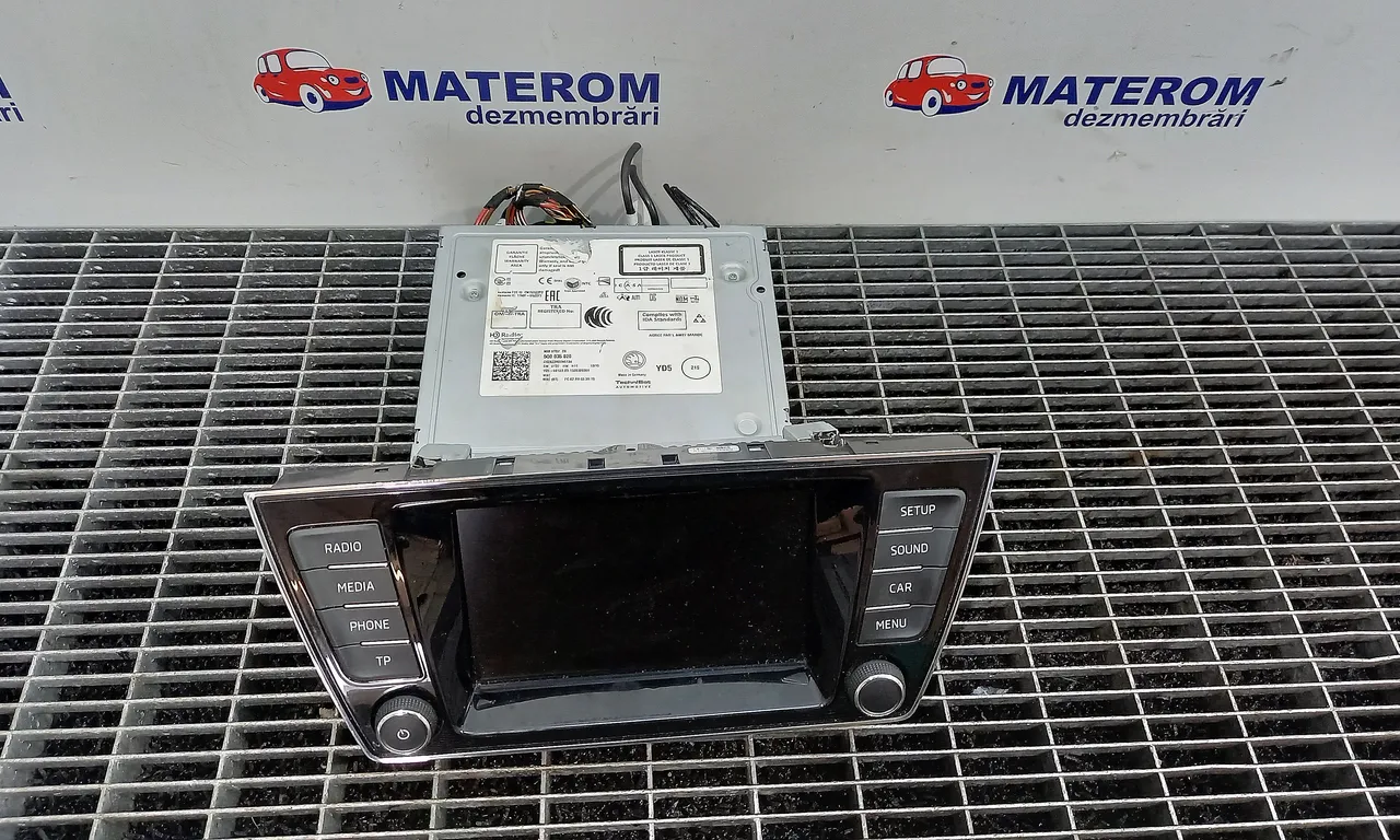 RADIO CD SKODA FABIA III 2014-2021