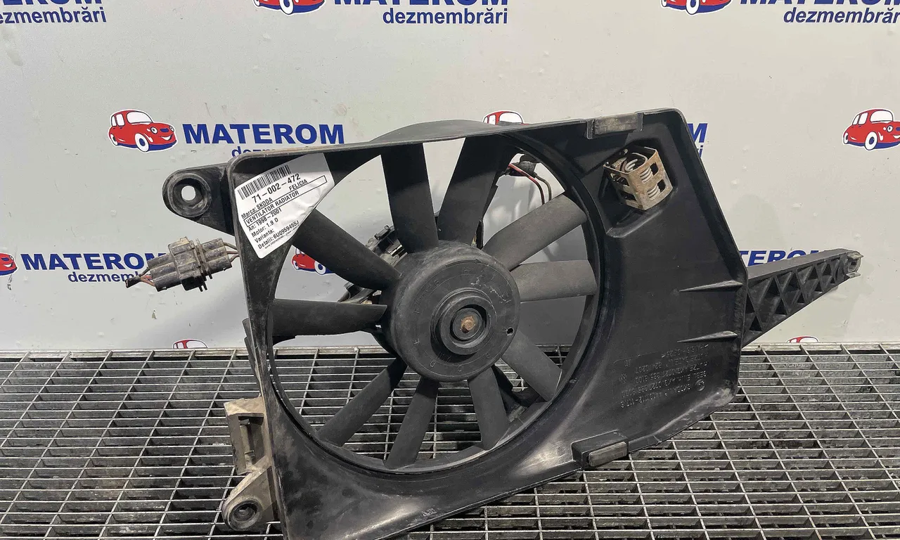 VENTILATOR RADIATOR SKODA FELICIA I 1995-2002