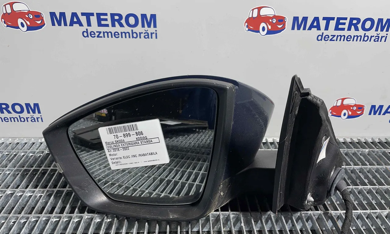 OGLINDA EXTERIOARA STANGA SKODA KODIAQ I 2016-2022