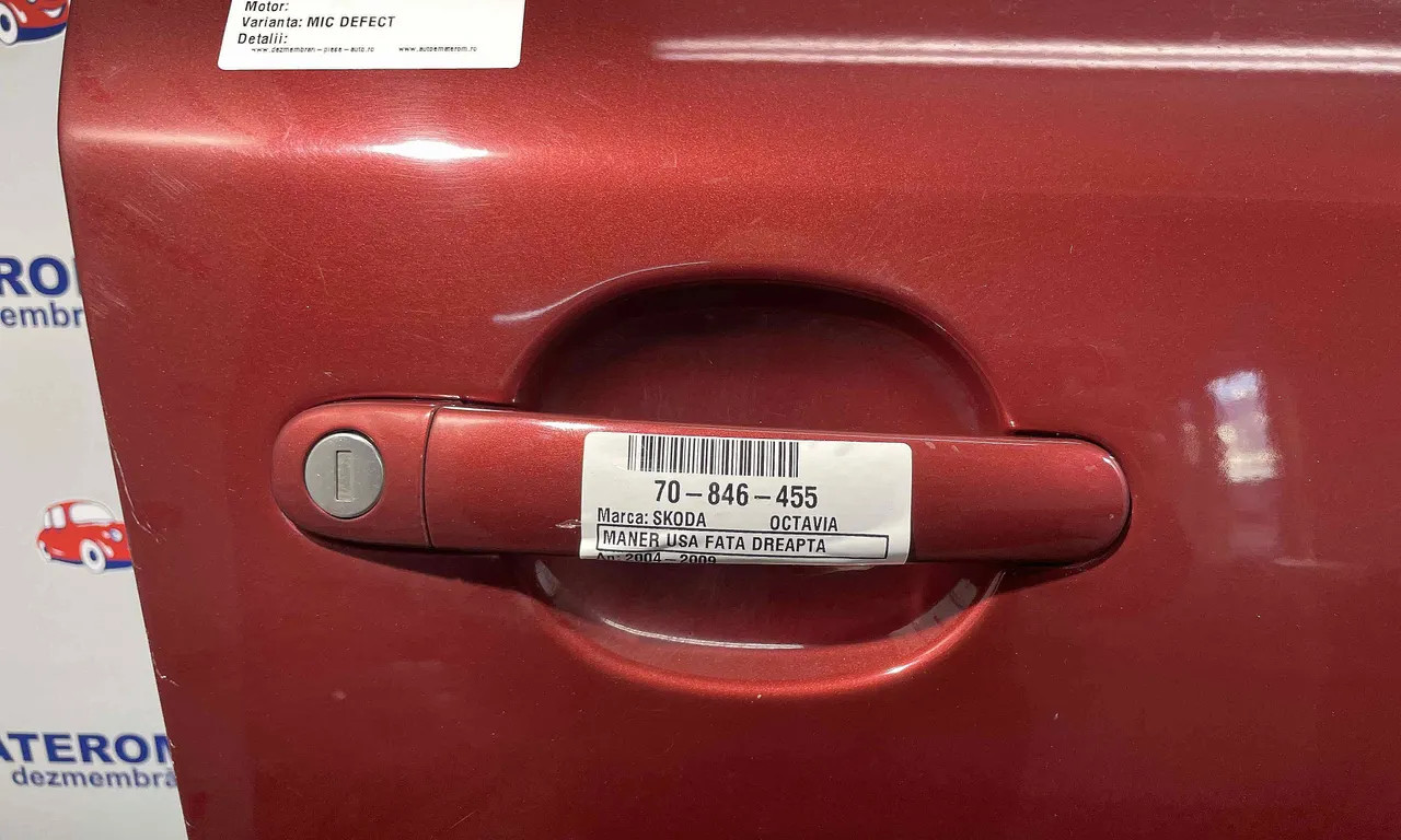 MANER USA FATA DREAPTA SKODA OCTAVIA II 2004-2013