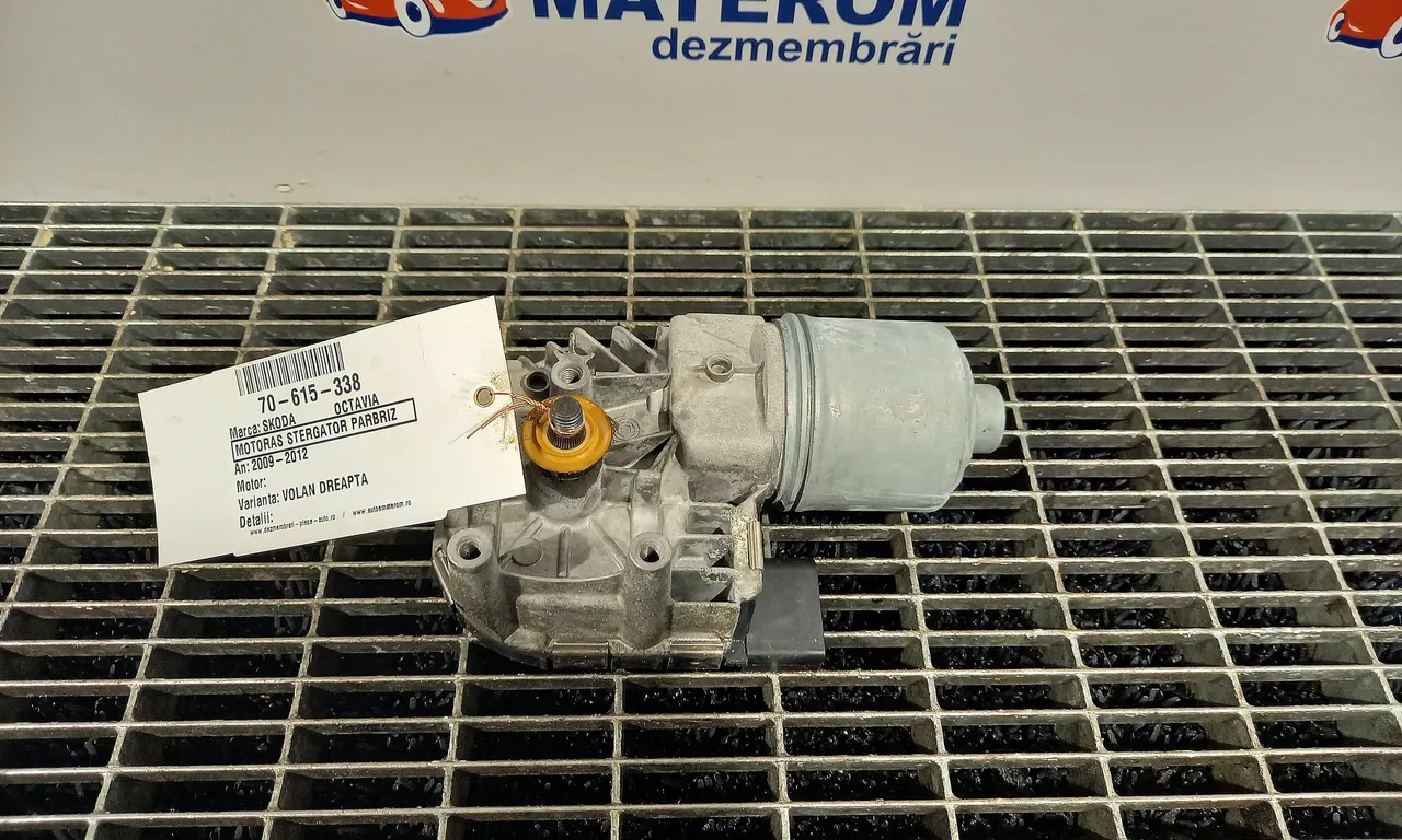 MOTORAS STERGATOR PARBRIZ SKODA OCTAVIA II 2004-2013