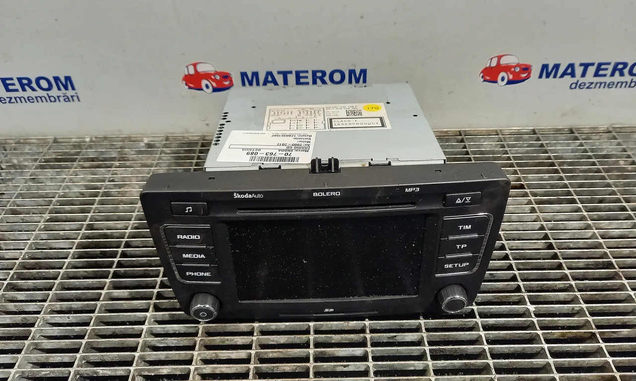 RADIO CD SKODA OCTAVIA II 2004-2013