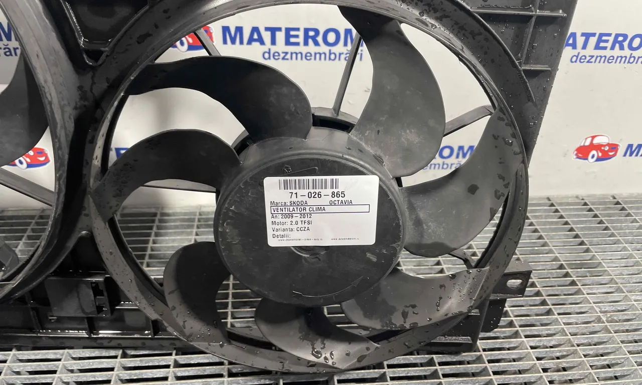 VENTILATOR CLIMA SKODA OCTAVIA II 2004-2013