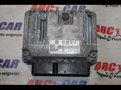 Calculator motor SKODA OCTAVIA II 2004-2013 oe 03G906021LB, vedere frontata